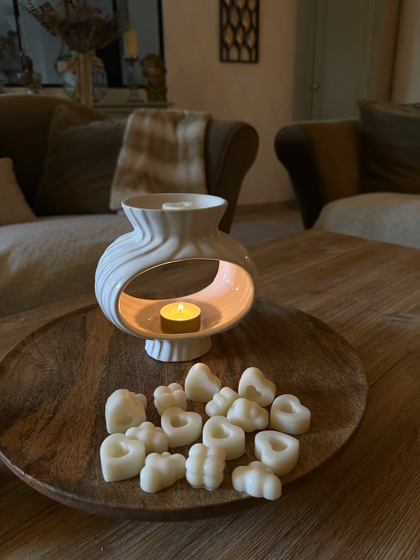 Les bougies chauffe-plats