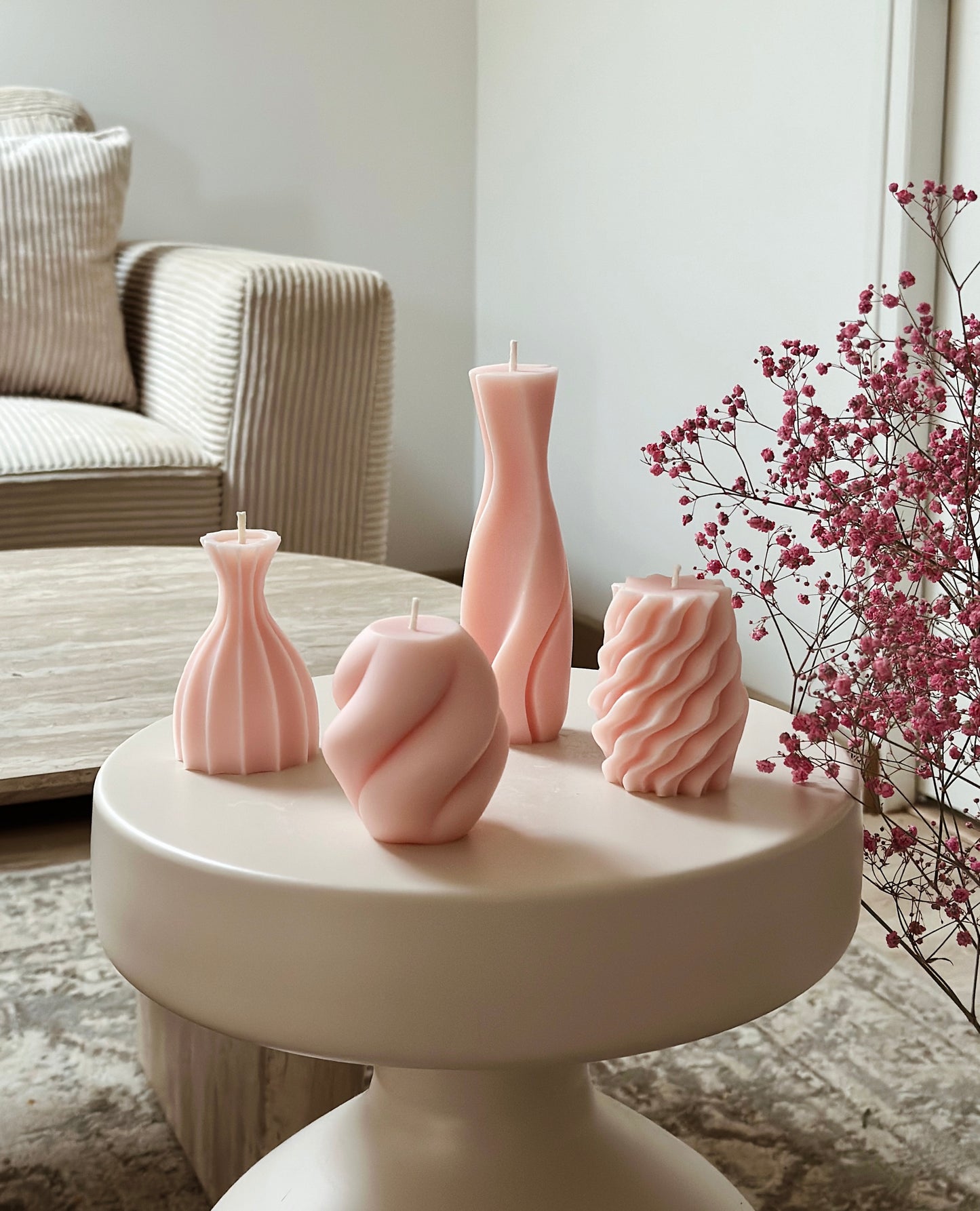 L’intégralité des Bougies Sculpturales