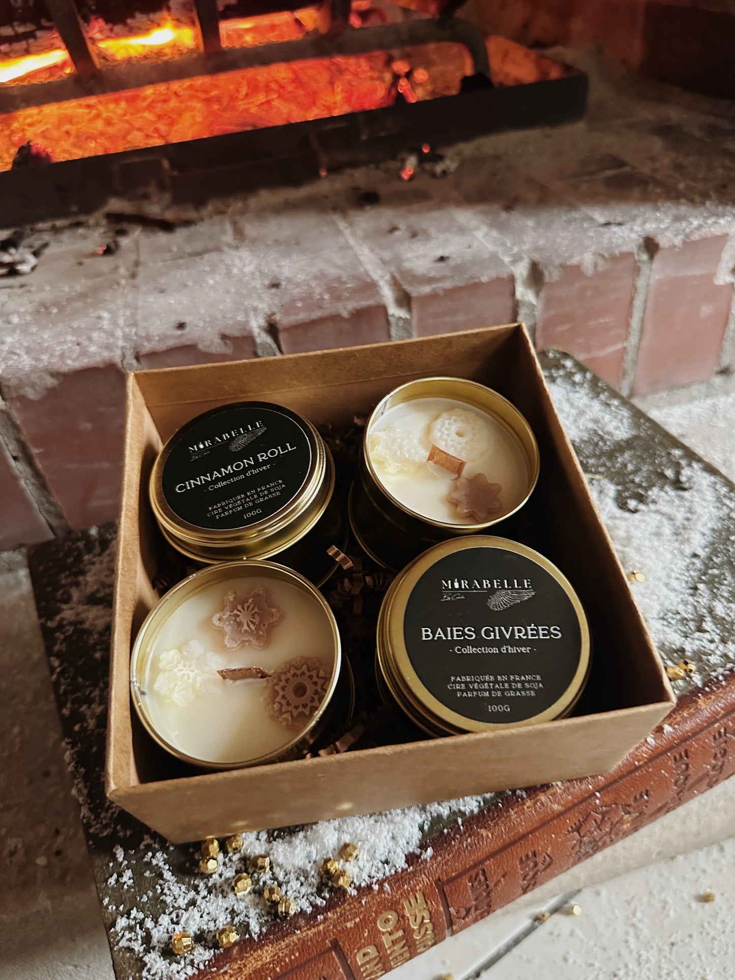 Le coffret de pots dorés - Collection d’hiver ❄️ -