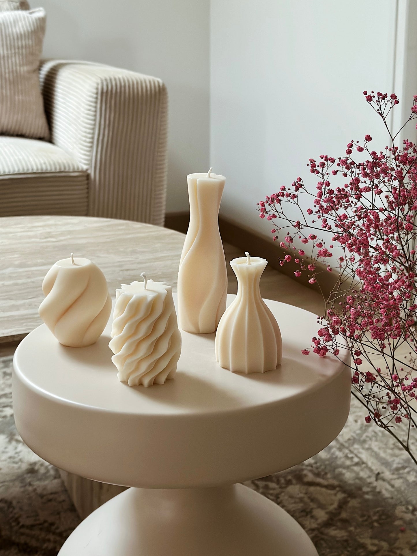 L’intégralité des Bougies Sculpturales