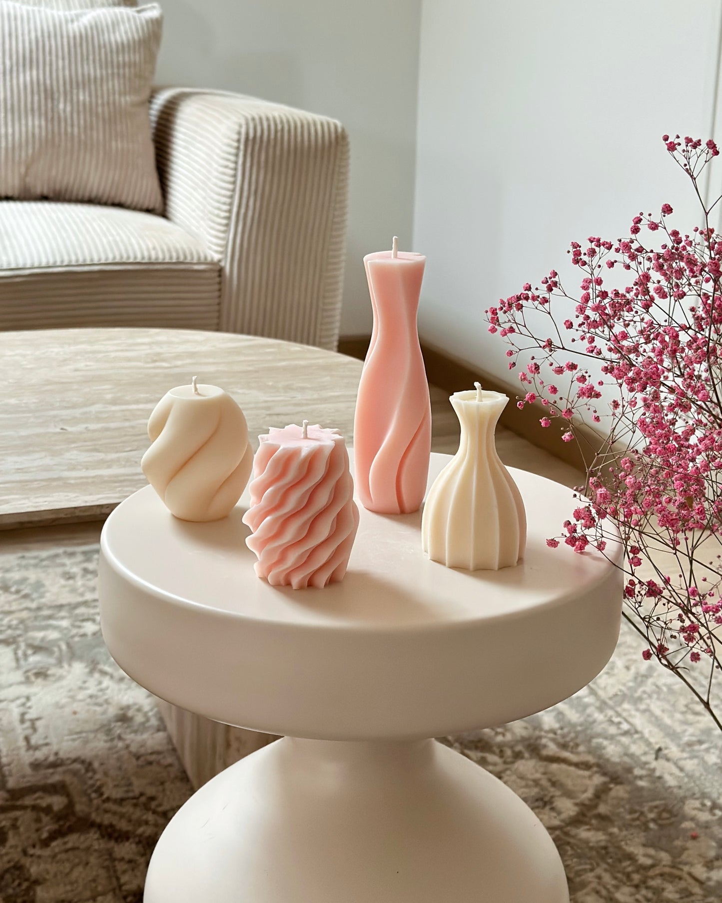 L’intégralité des Bougies Sculpturales